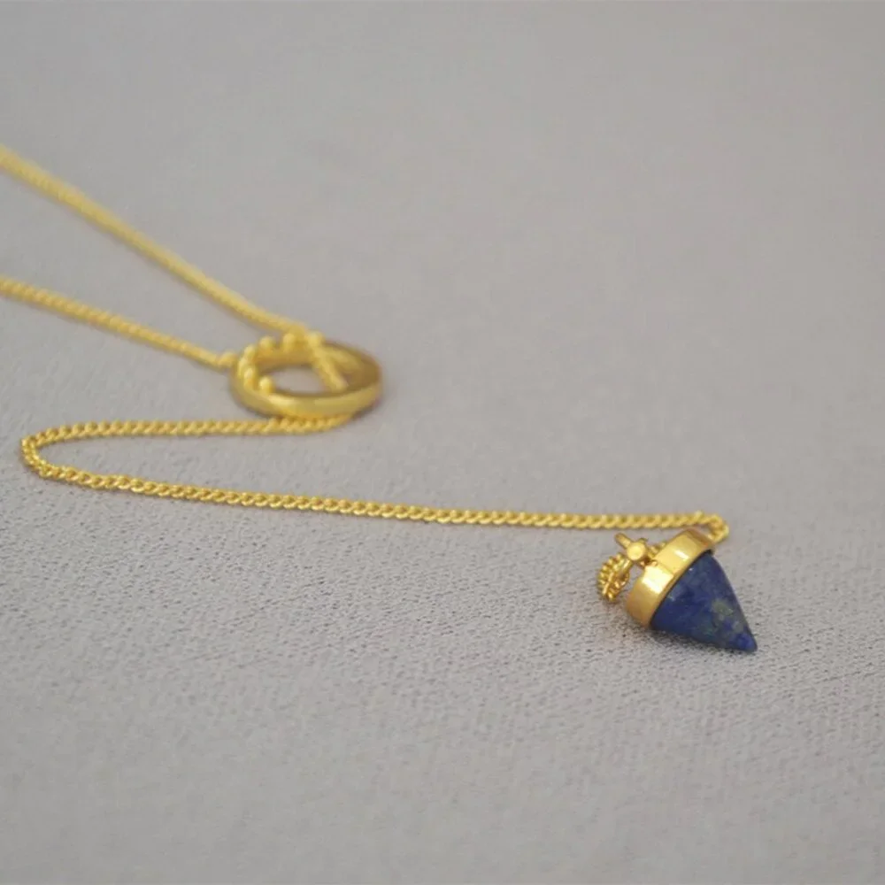 Madewell Lapis Drop Lariat Necklace - Picture 5 of 5